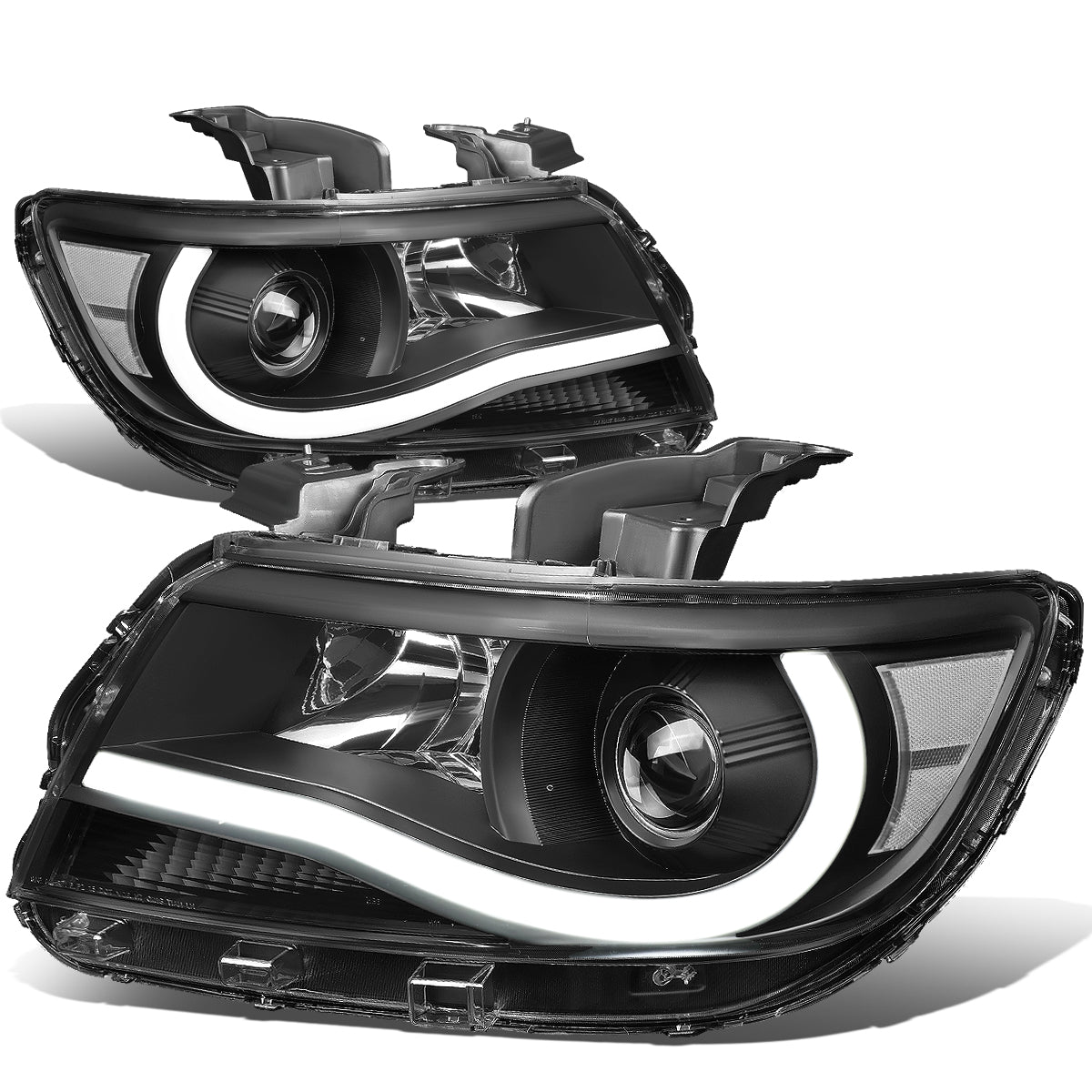 LED DRL Projector Headlights<br>15-17 Chevy Colorado