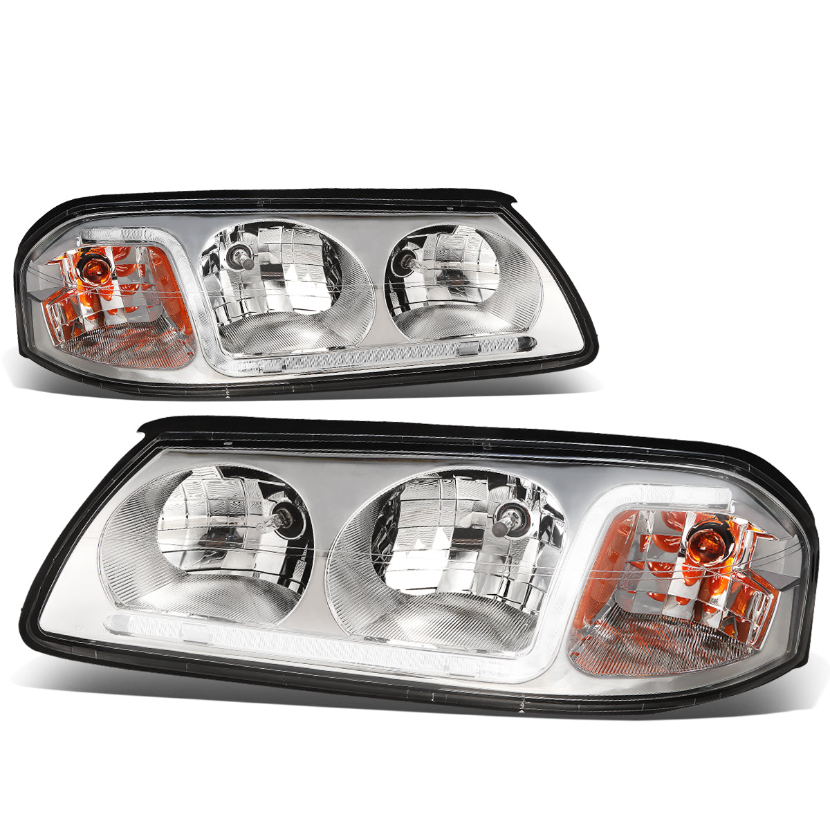 LED DRL Headlights<br>00-05 Chevy Impala