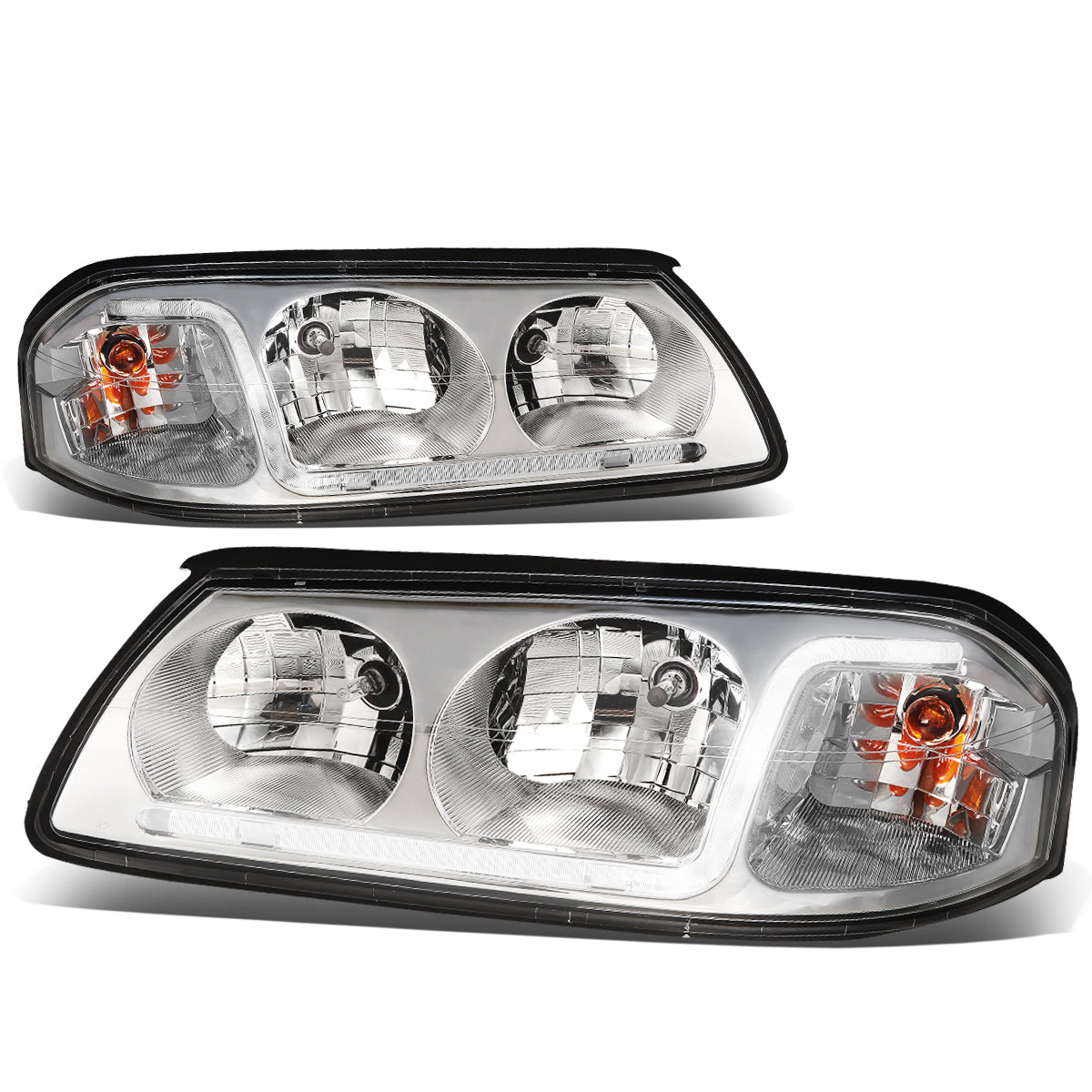 LED DRL Headlights<br>00-05 Chevy Impala