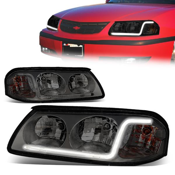 LED DRL Headlights<br>00-05 Chevy Impala