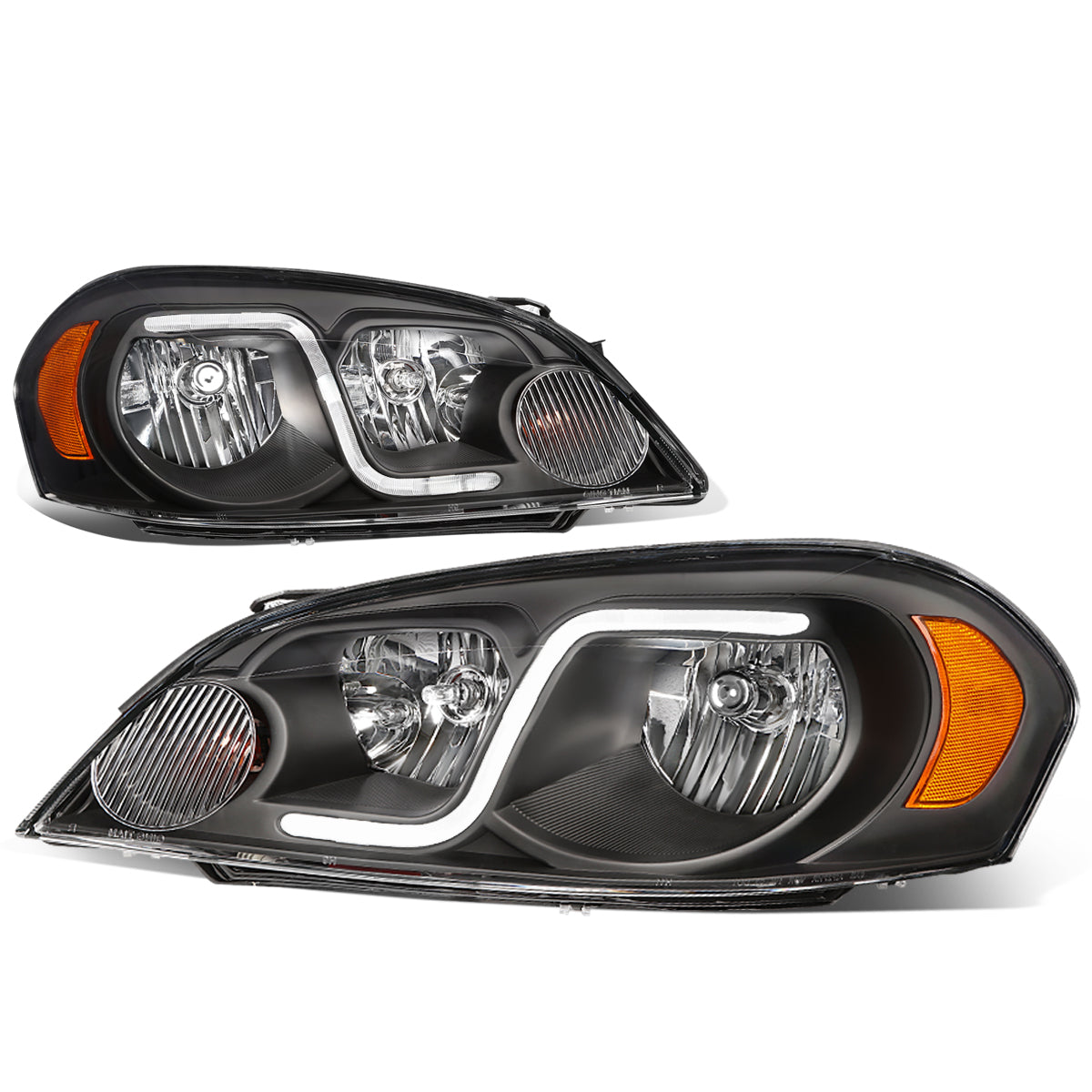 LED DRL Headlights<br>06-07 Chevy Monte Carlo, 06-13 Impala