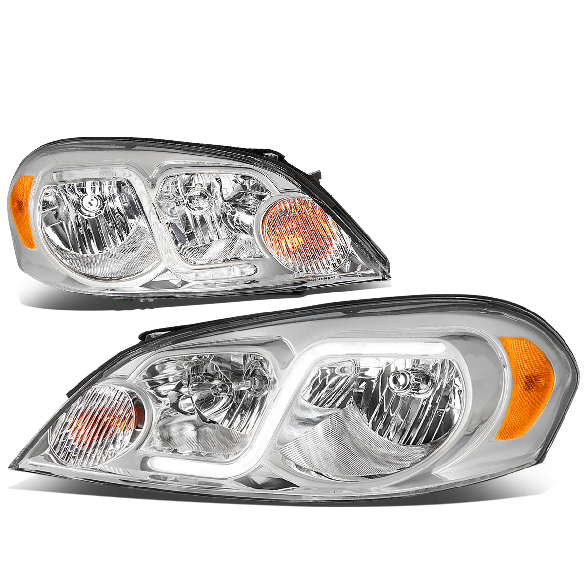 LED DRL Headlights<br>06-07 Chevy Monte Carlo, 06-13 Impala