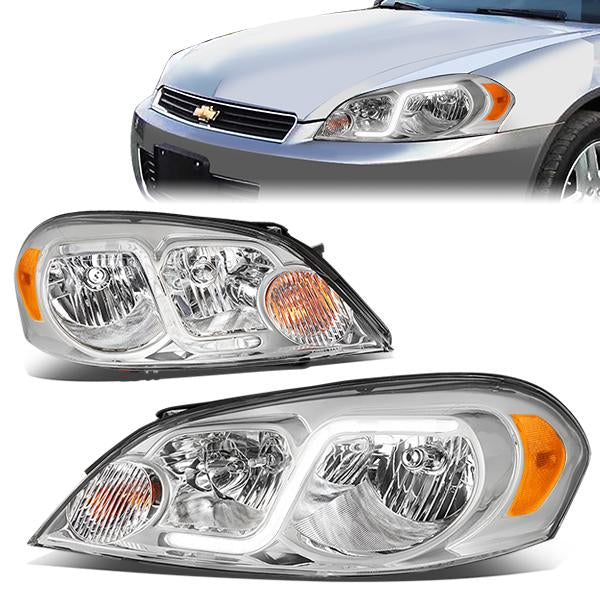 LED DRL Headlights<br>06-07 Chevy Monte Carlo, 06-13 Impala