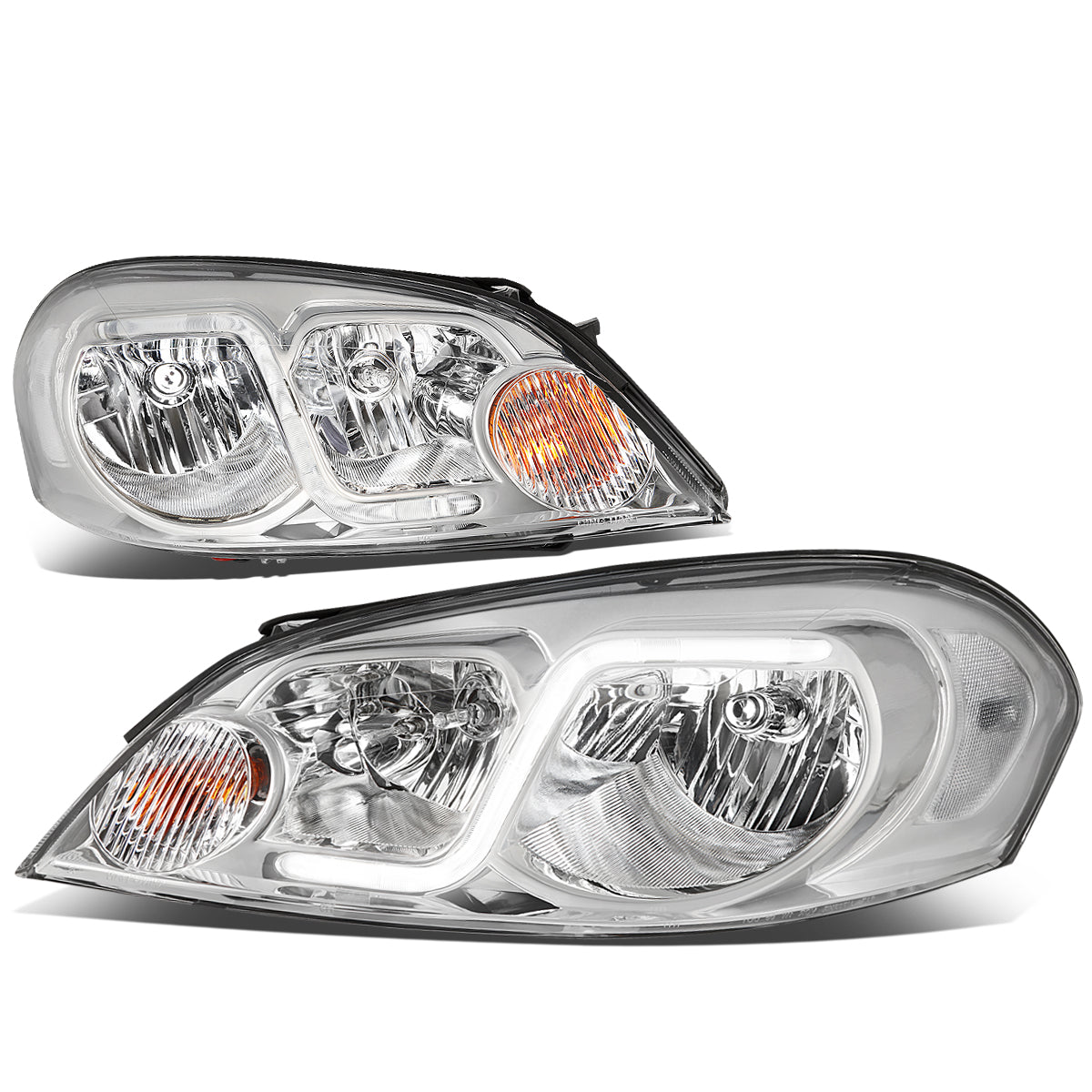 LED DRL Headlights<br>06-07 Chevy Monte Carlo, 06-13 Impala