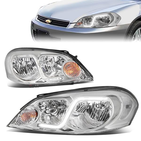 LED DRL Headlights<br>06-07 Chevy Monte Carlo, 06-13 Impala