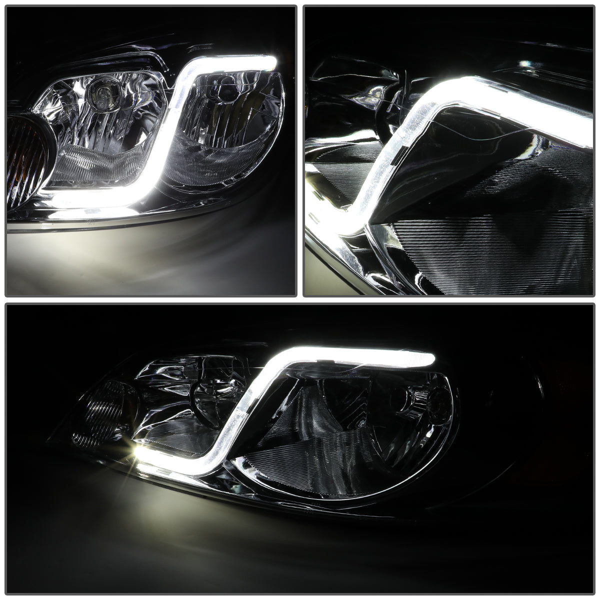 LED DRL Headlights<br>06-07 Chevy Monte Carlo, 06-13 Impala