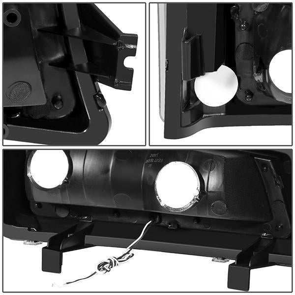 LED DRL Headlights<br>03-06 Chevy Avalanche Silverado 1500-3500 / HD