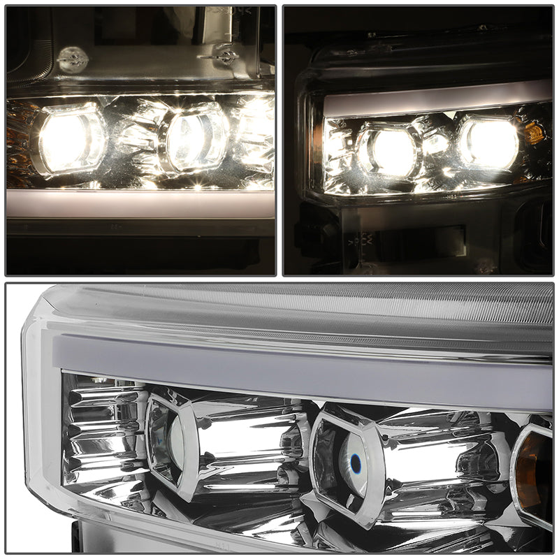 LED DRL Projector Headlights<br>19-21 Chevy Silverado 1500