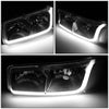 LED DRL Headlights<br>01-06 GMC Sierra C3 Yukon XL 1500 Denali