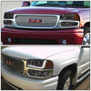 LED DRL Headlights<br>01-06 GMC Sierra C3 Yukon XL 1500 Denali