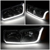 LED DRL Headlights<br>01-06 GMC Sierra C3 Yukon XL 1500 Denali