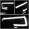 LED DRL Projector Headlights<br>11-14 Dodge Charger