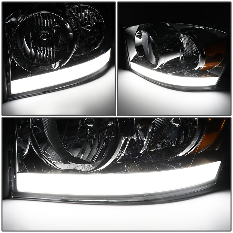 LED DRL Headlights<br>06-09 Dodge Ram 1500 2500 3500