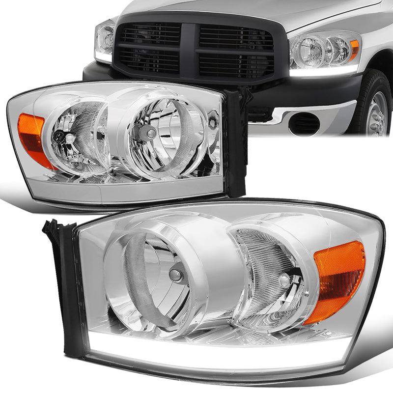 LED DRL Headlights<br>06-09 Dodge Ram 1500 2500 3500