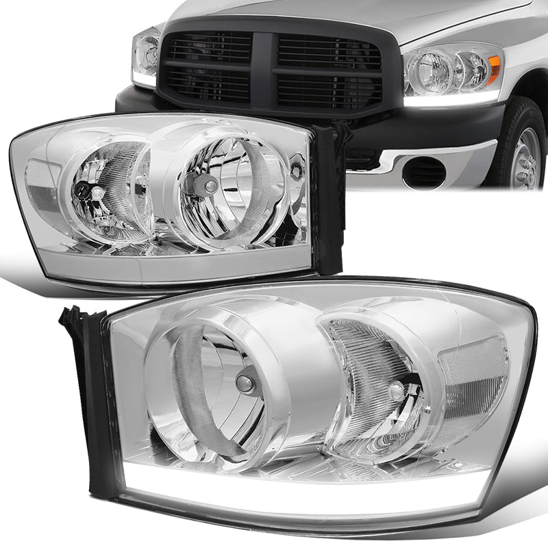 LED DRL Headlights<br>06-09 Dodge Ram 1500 2500 3500