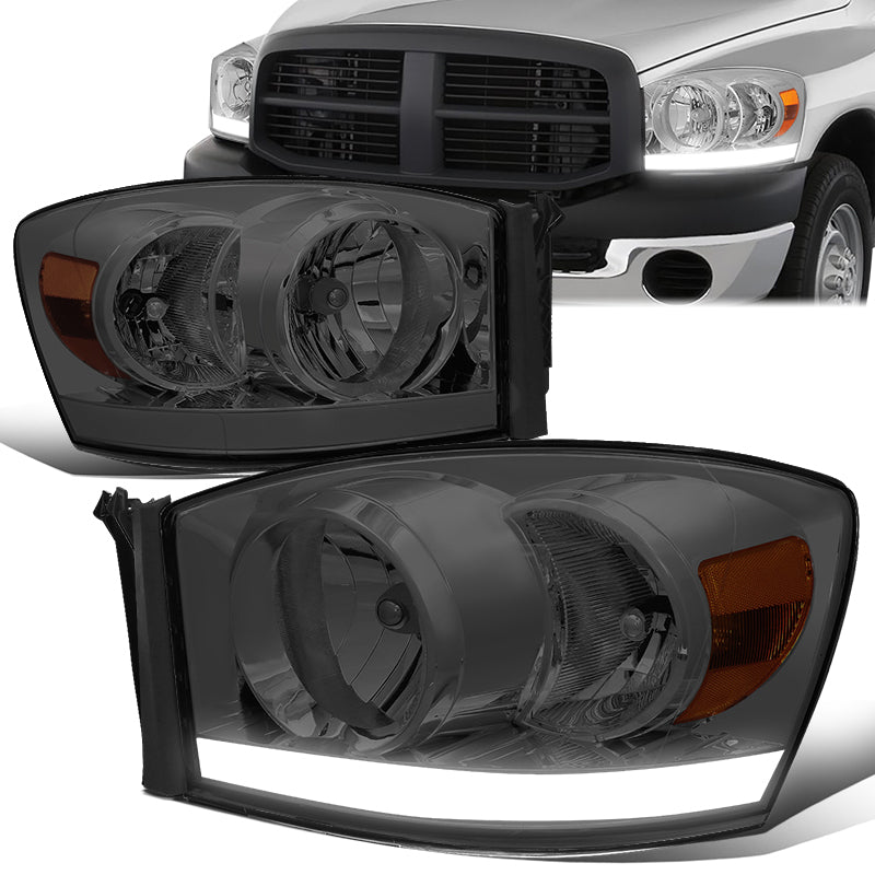 LED DRL Headlights<br>06-09 Dodge Ram 1500 2500 3500