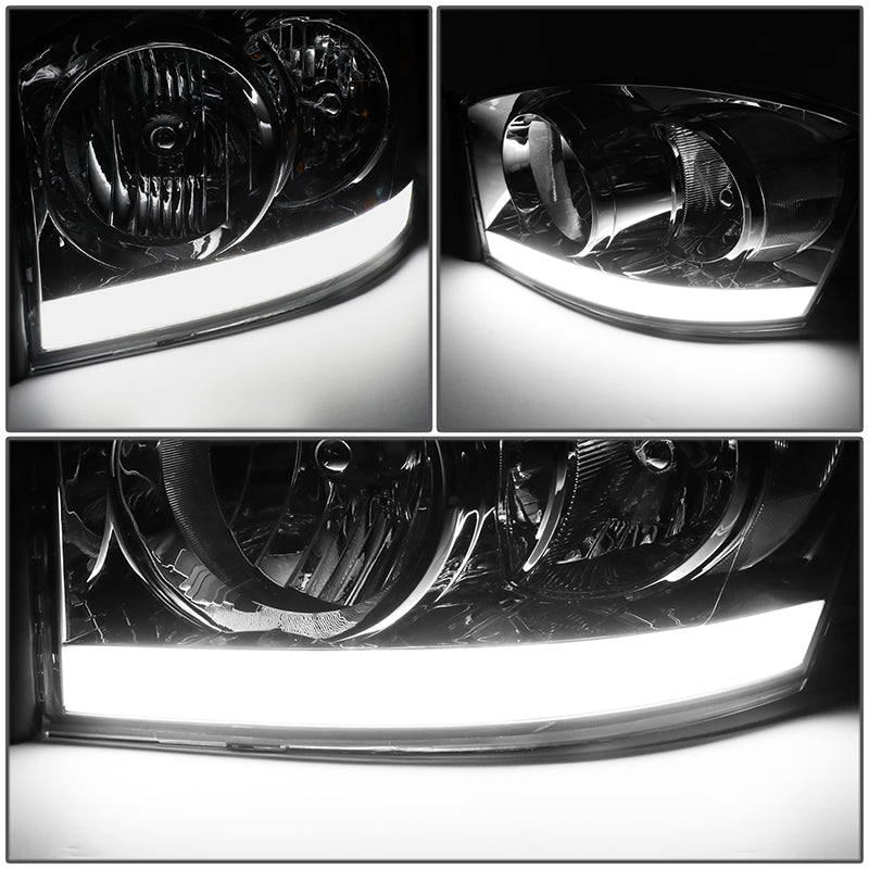 LED DRL Headlights<br>06-09 Dodge Ram 1500 2500 3500