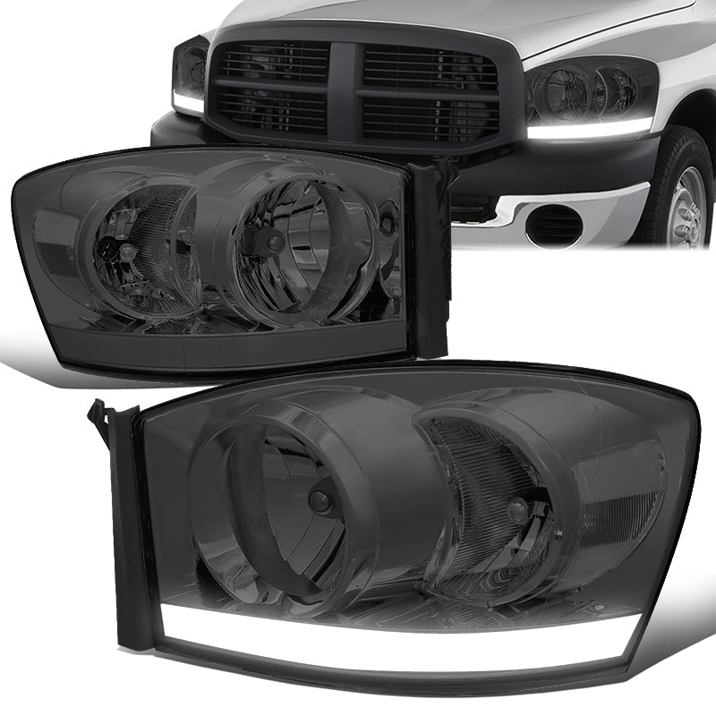 LED DRL Headlights<br>06-09 Dodge Ram 1500 2500 3500