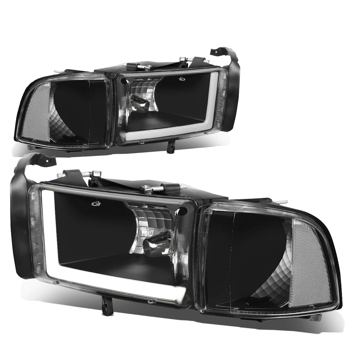 LED DRL Headlights<br>94-02 Dodge Ram 1500 2500 3500