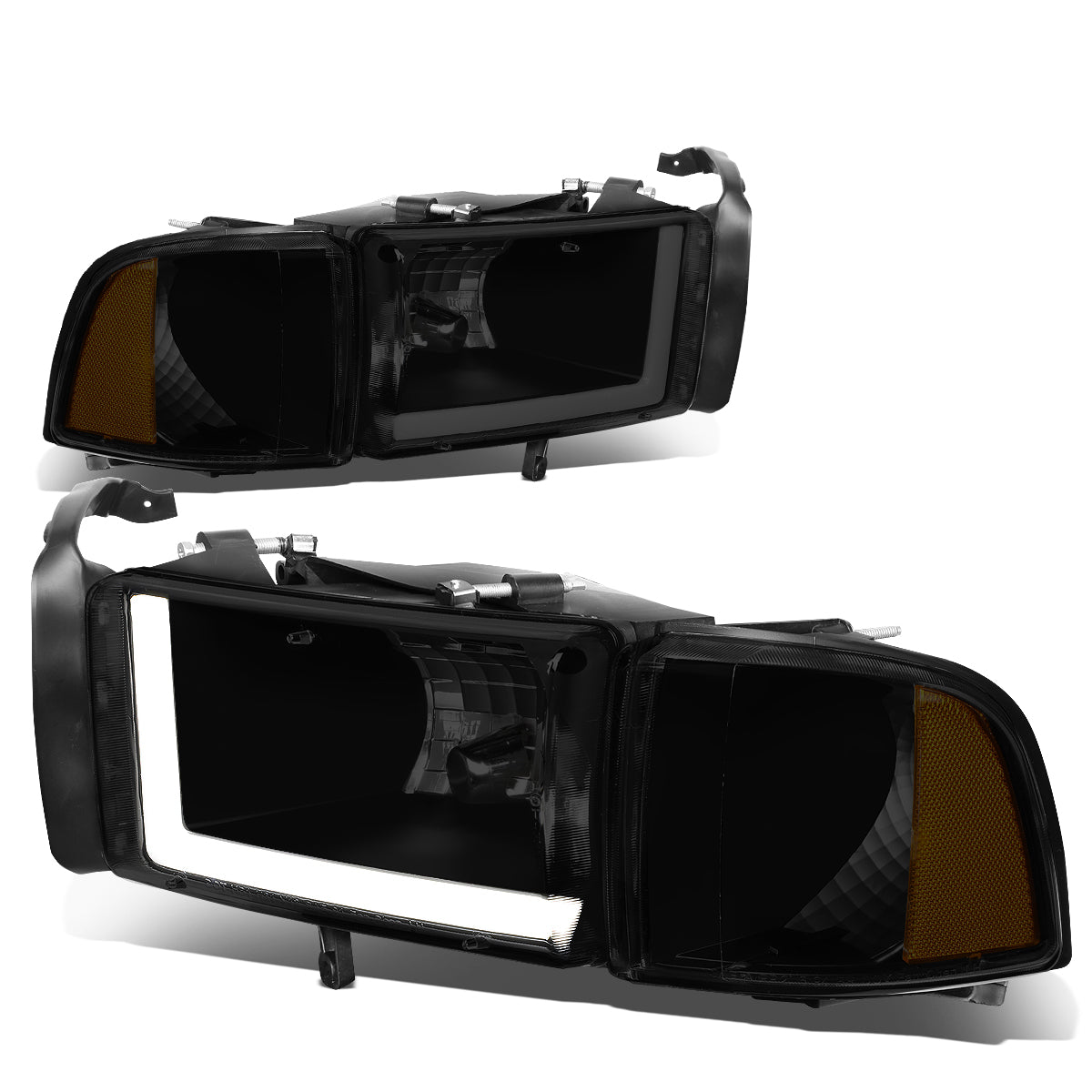 LED DRL Headlights<br>94-02 Dodge Ram 1500 2500 3500