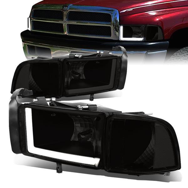 LED DRL Headlights<br>94-02 Dodge Ram 1500 2500 3500