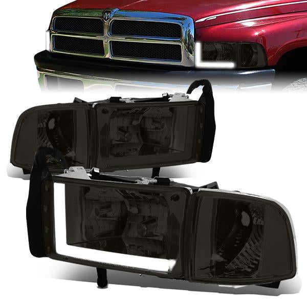 LED DRL Headlights<br>94-02 Dodge Ram 1500 2500 3500