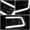 LED DRL Projector Headlights<br>09-14 Ford F-150