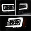 LED DRL Projector Headlights<br>09-14 Ford F-150