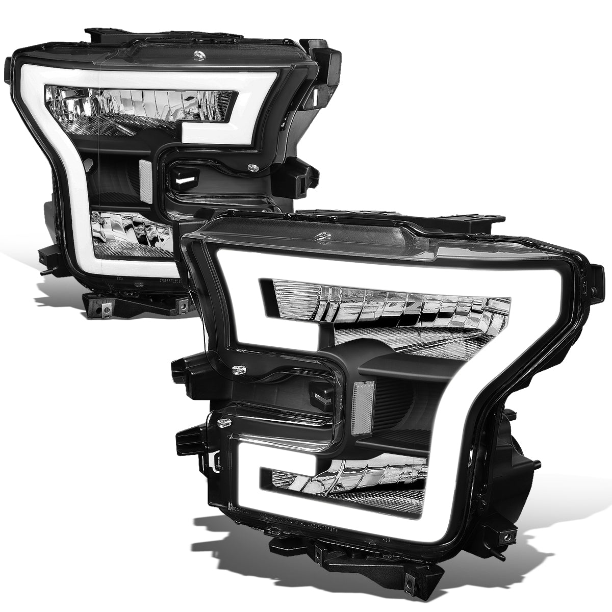 LED DRL Headlights<br>15-17 Ford F-150