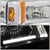 LED DRL Headlights<br>87-91 FORD F150 F250 F350 Bronco