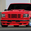 LED DRL Headlights<br>92-96 Ford F-150 F-250 F-350 Bronco