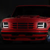 LED DRL Headlights<br>92-96 Ford F-150 F-250 F-350 Bronco