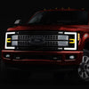 LED DRL Projector Headlights<br>17-19 Ford F-250 F-350 F-450 F-550 Super Duty