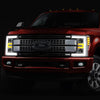 LED DRL Projector Headlights<br>17-19 Ford F-250 F-350 F-450 F-550 Super Duty