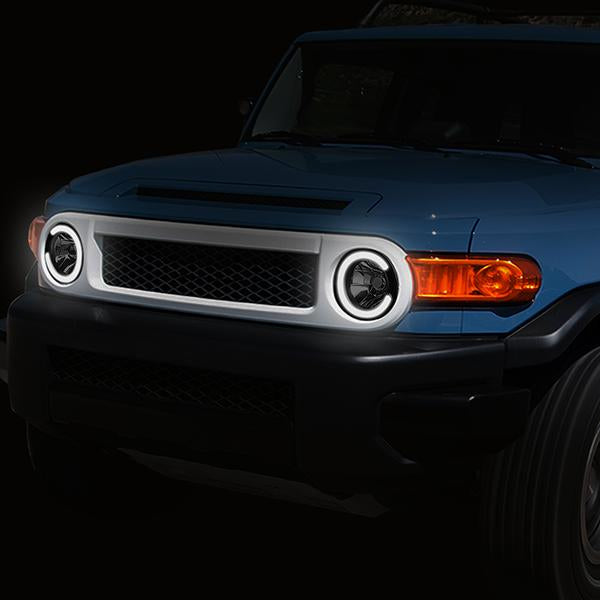 LED DRL Headlights<br>07-14 Toyota Fj Cruiser