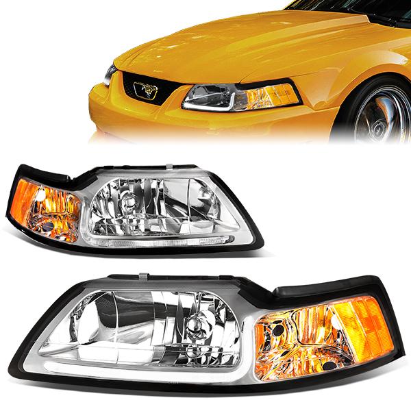 LED DRL Headlights<br>99-04 Ford Mustang