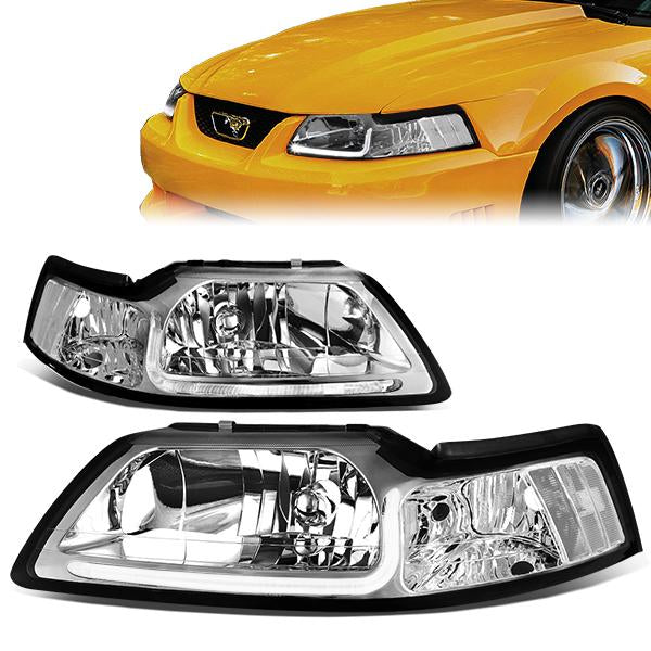 LED DRL Headlights<br>99-04 Ford Mustang