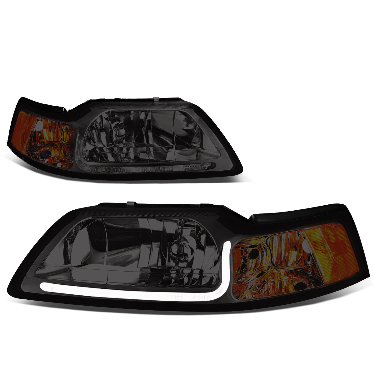 LED DRL Headlights<br>99-04 Ford Mustang