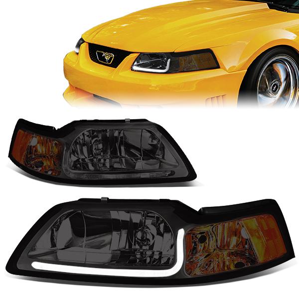 LED DRL Headlights<br>99-04 Ford Mustang