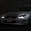 LED DRL Headlights<br>03-07 Honda Accord