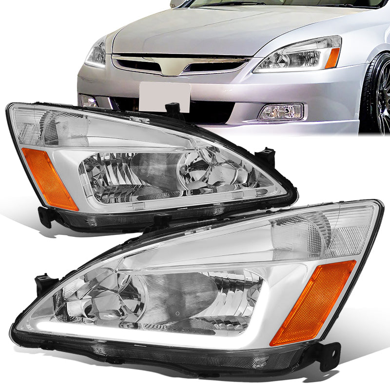 LED DRL Headlights<br>03-07 Honda Accord