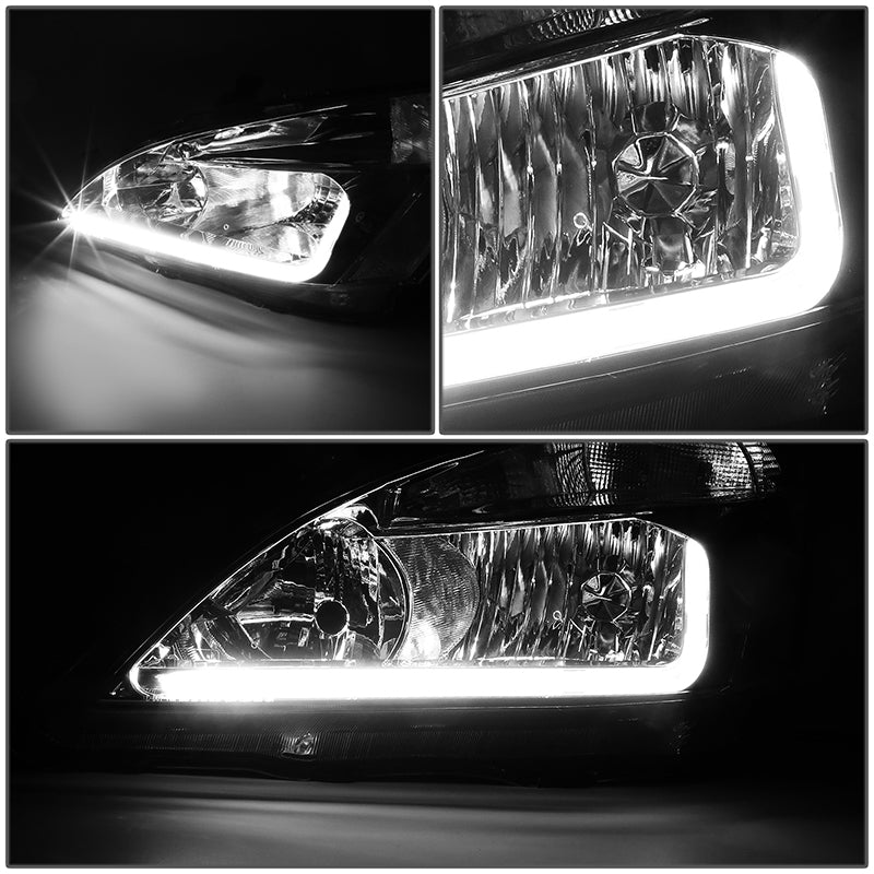 LED DRL Headlights<br>03-07 Honda Accord