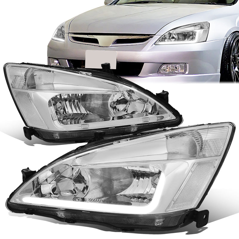 LED DRL Headlights<br>03-07 Honda Accord