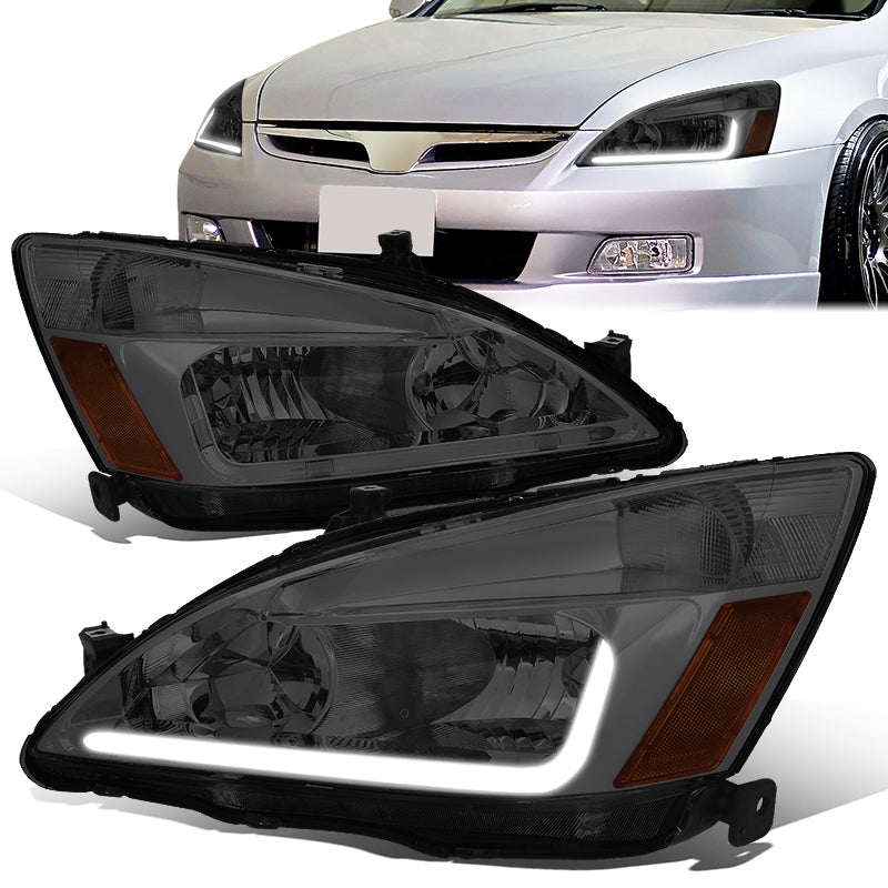 LED DRL Headlights<br>03-07 Honda Accord