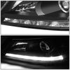 LED DRL Projector Headlights<br>13-15 Honda Accord