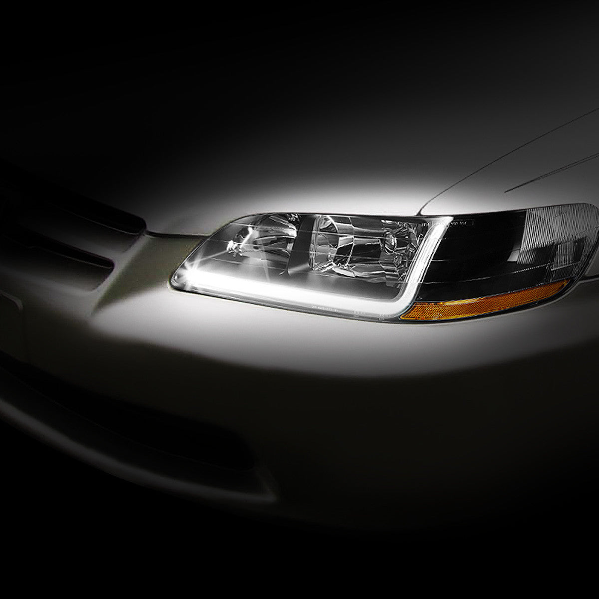 LED DRL Headlights<br>98-02 Honda Accord