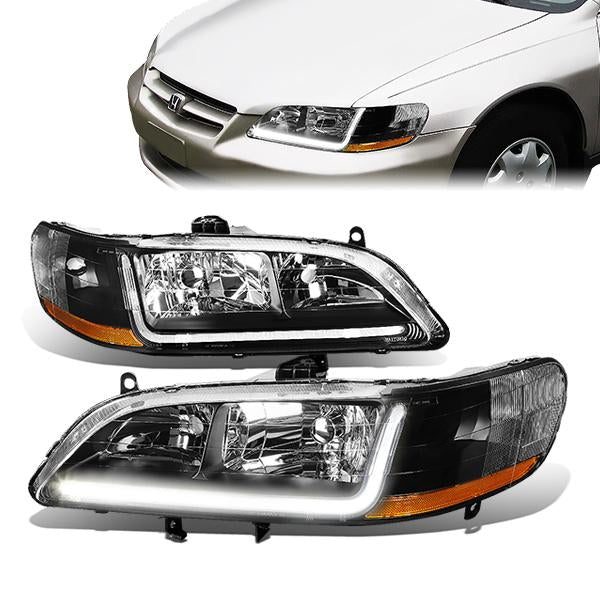 LED DRL Headlights<br>98-02 Honda Accord