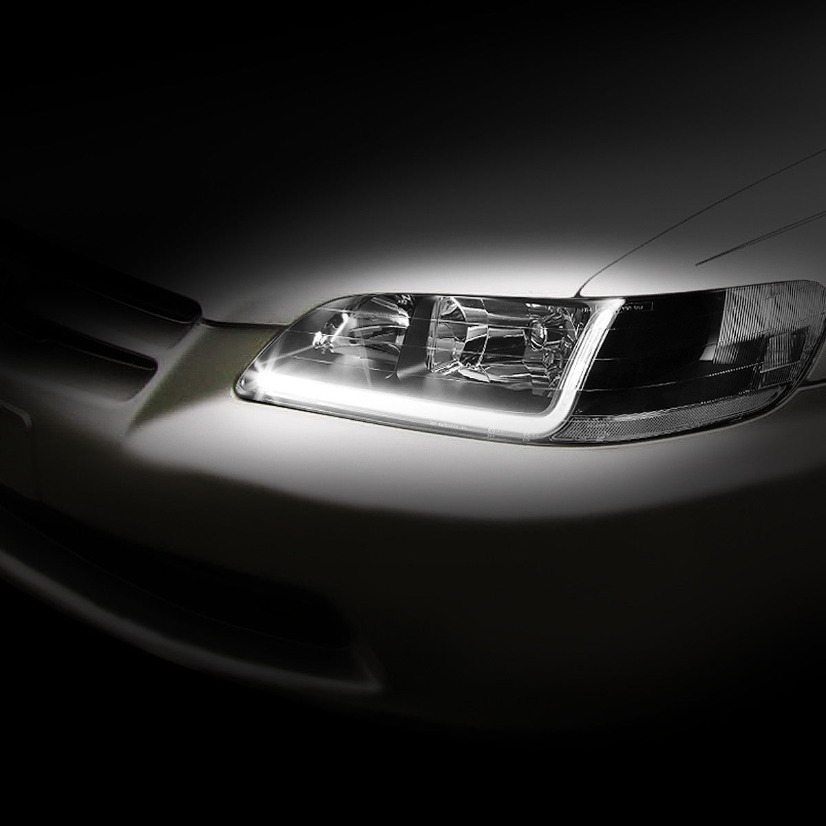 LED DRL Headlights<br>98-02 Honda Accord