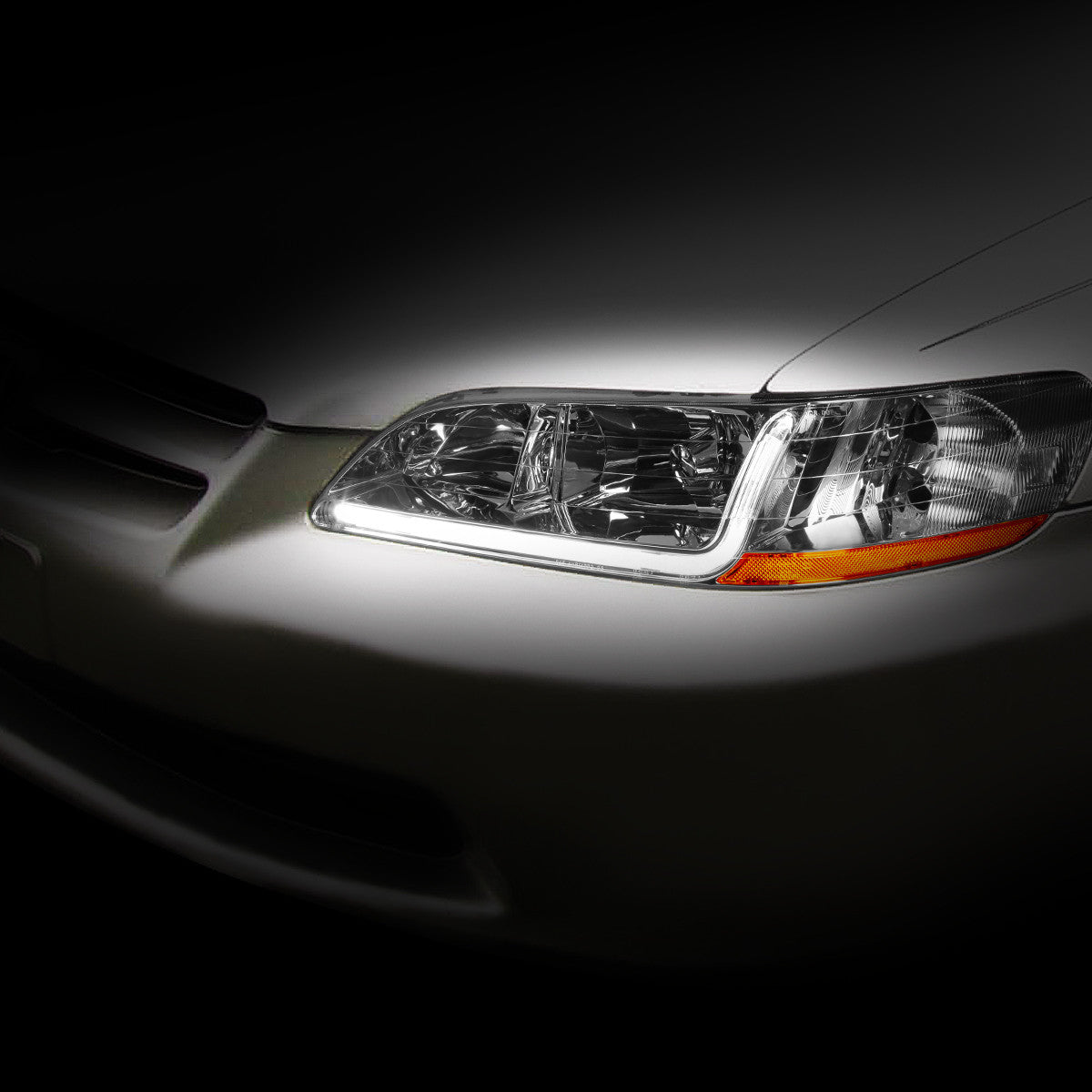 LED DRL Headlights<br>98-02 Honda Accord