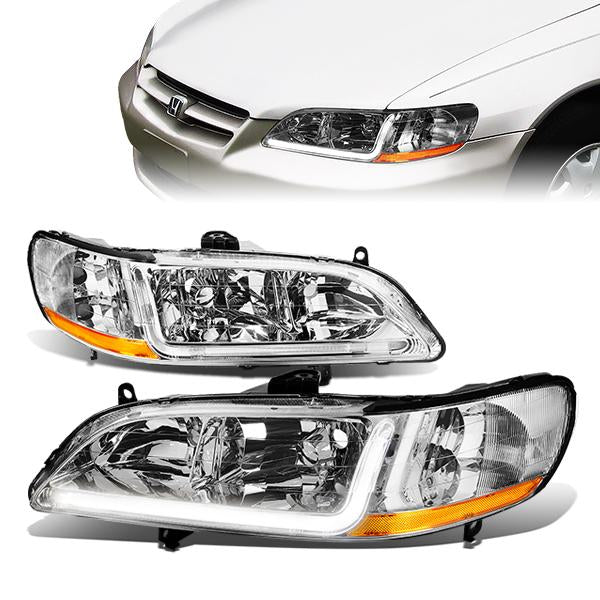 LED DRL Headlights<br>98-02 Honda Accord